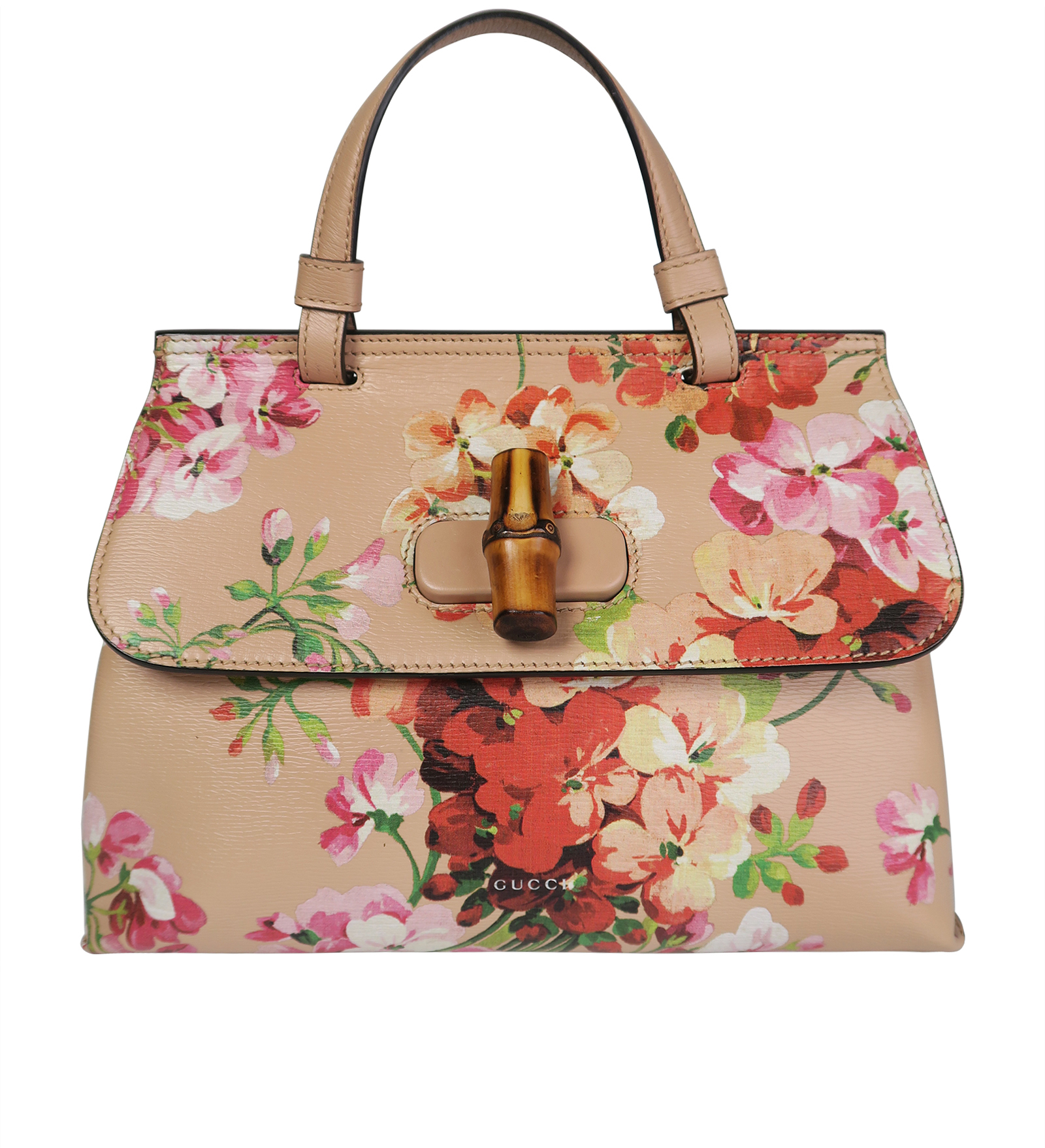 Daily Bamboo Top Handle Blooms Gucci Designer Exchange Buy